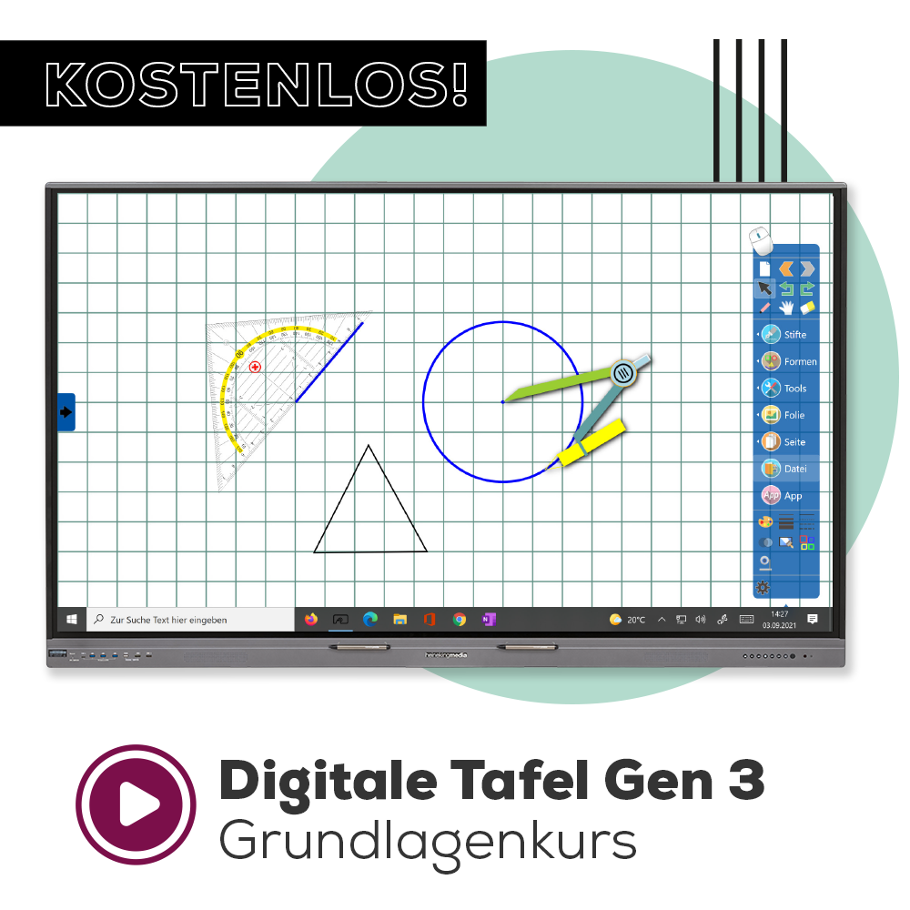 Digitale Tafel Gen 3 Grundlagenkurs